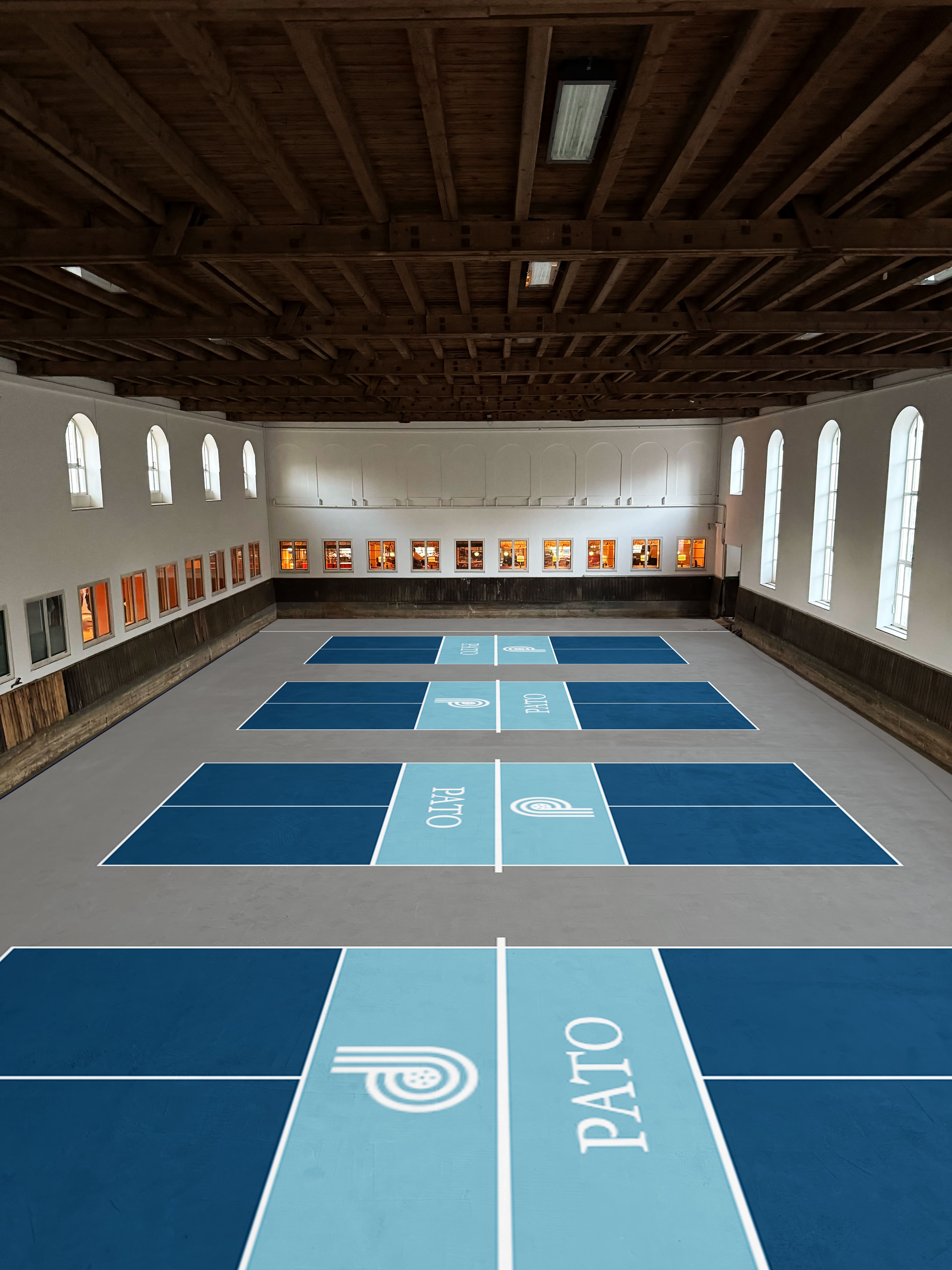 Pickleball Court Layout